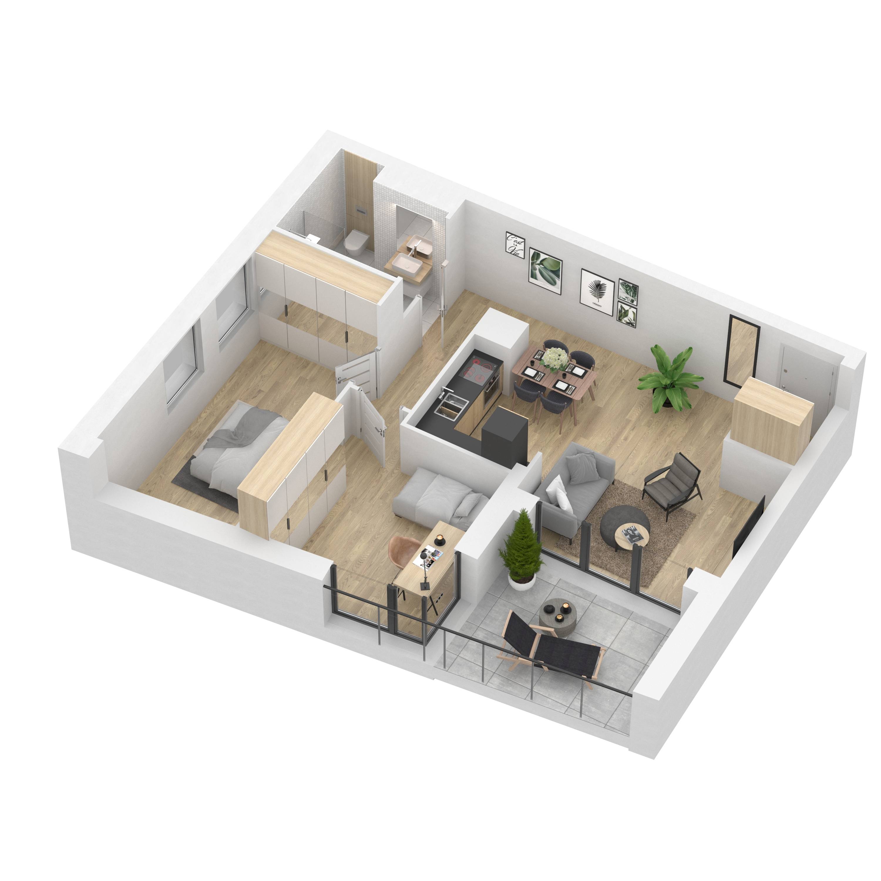 Aleja – inwestycja Rutkowski Development - lokal M28, budynek A