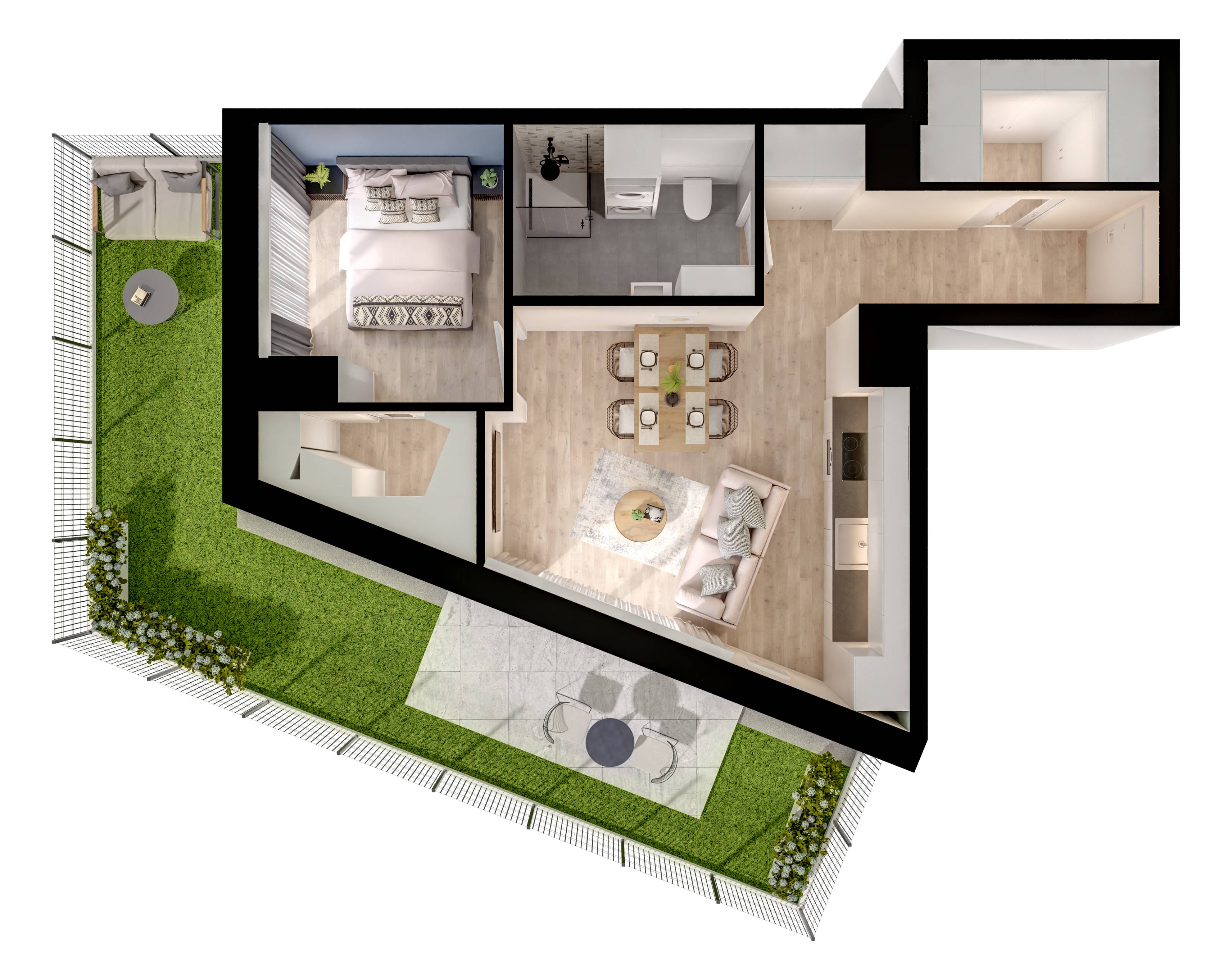 Unikat Apartamenty – inwestycja Rutkowski Development - lokal M5, budynek F
