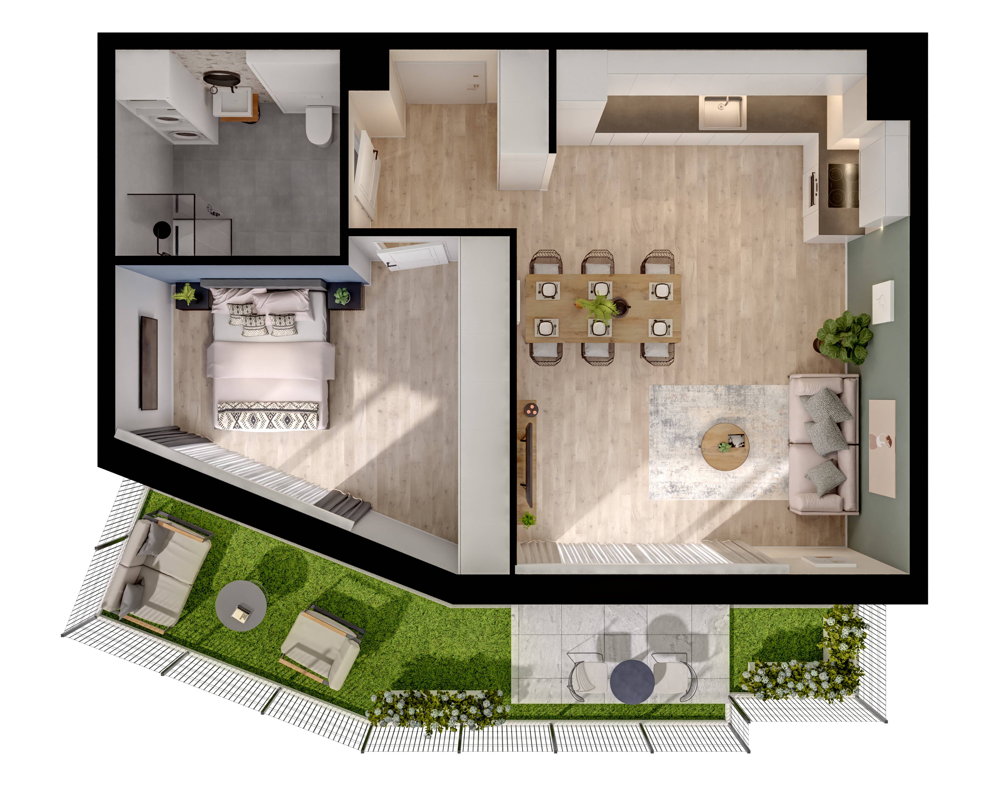 Unikat Apartamenty – inwestycja Rutkowski Development - lokal M4, budynek F