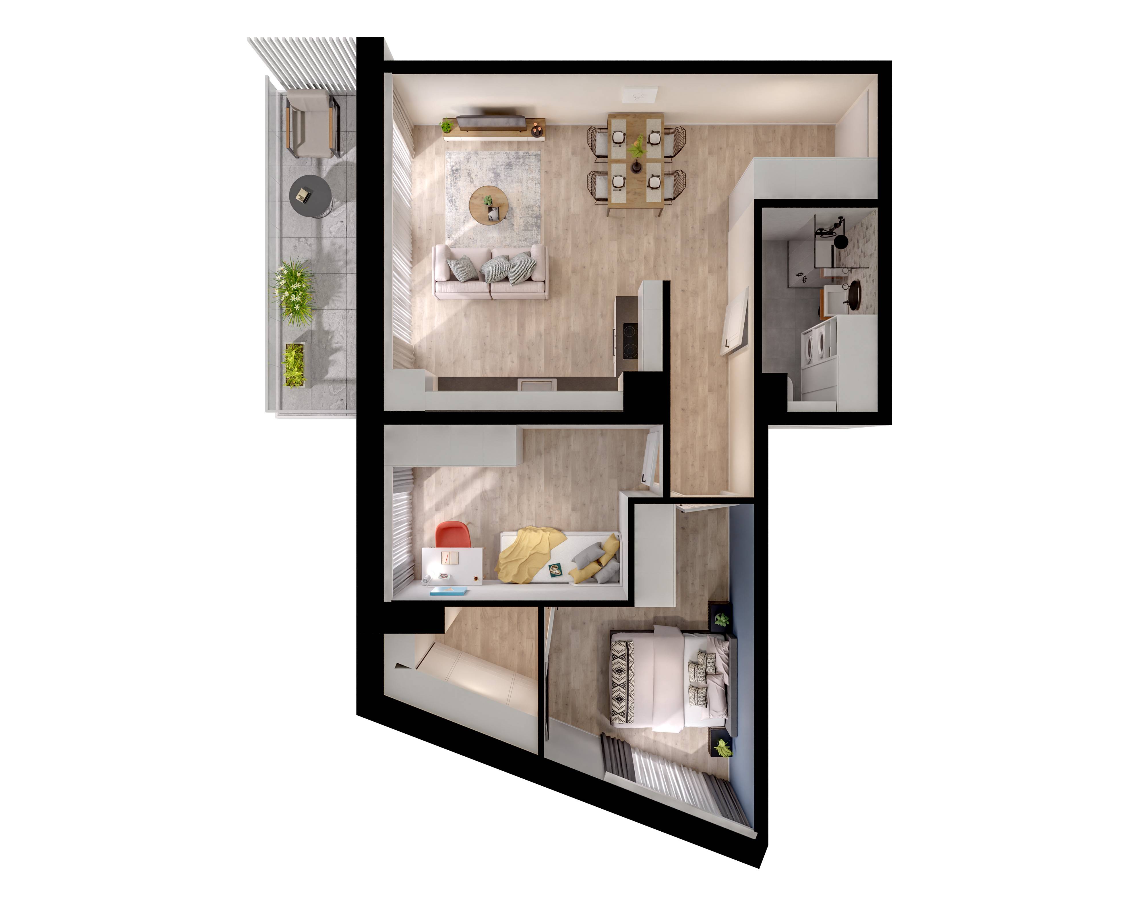 Unikat Apartamenty – inwestycja Rutkowski Development - lokal M28, budynek F