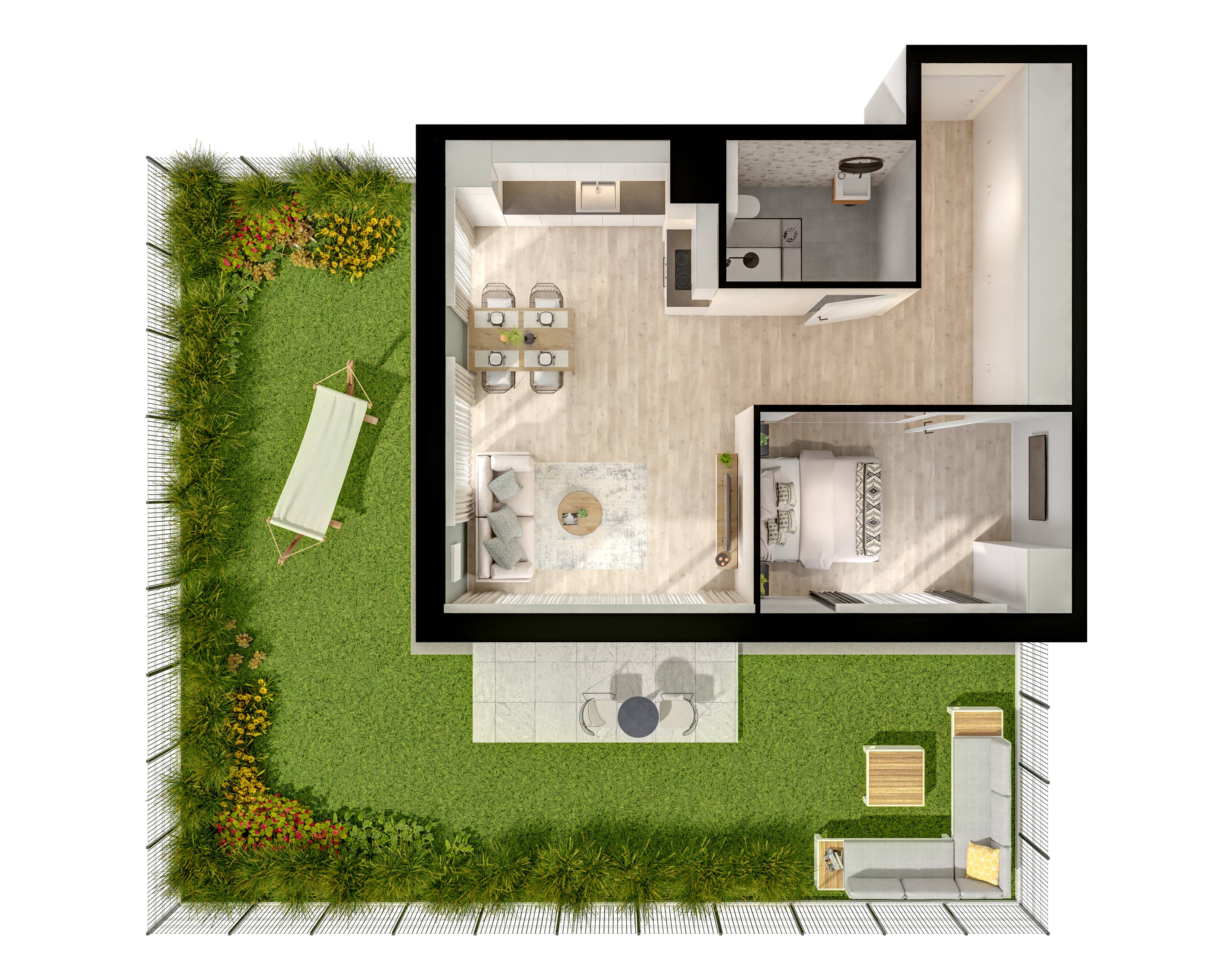 Unikat Apartamenty – inwestycja Rutkowski Development - lokal M3, budynek E