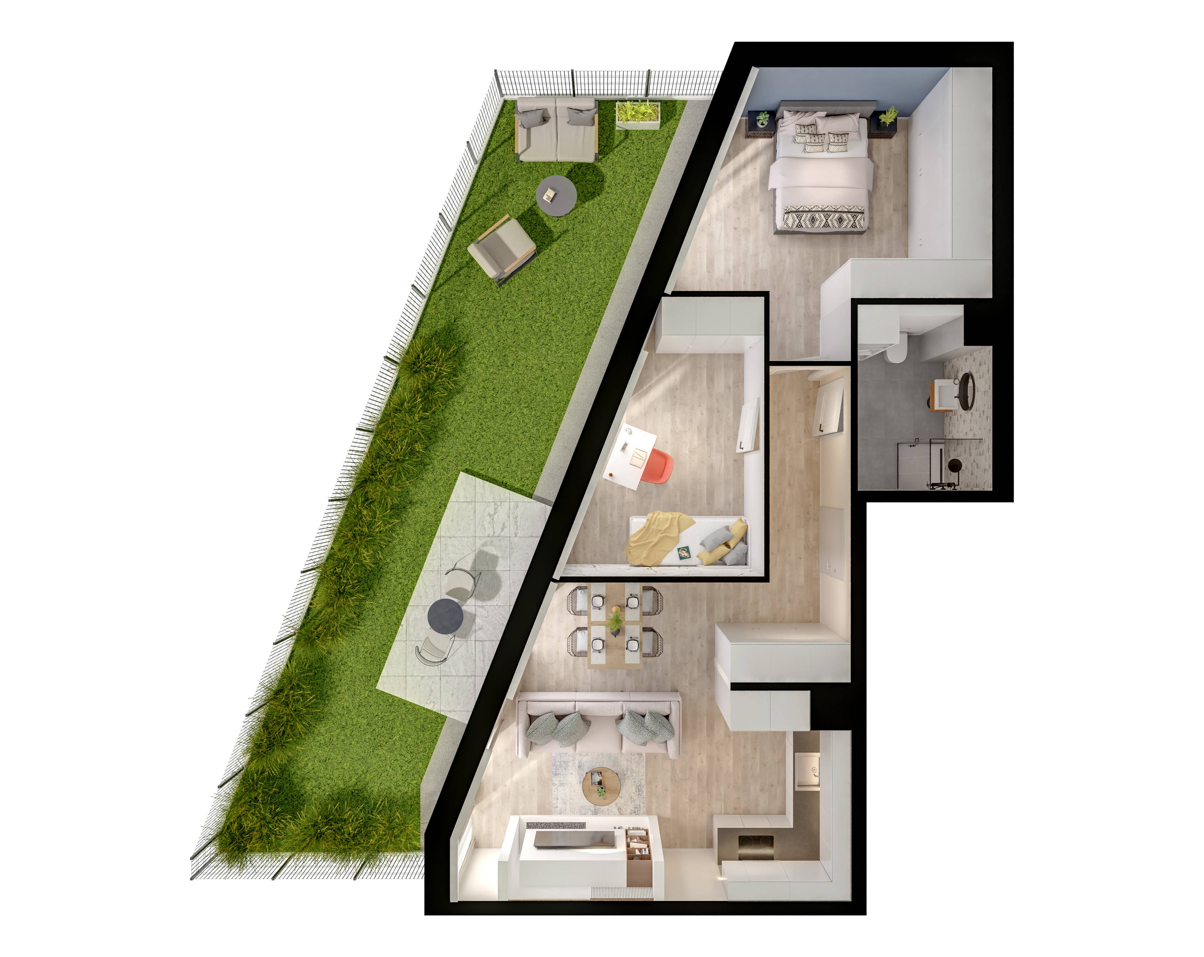 Unikat Apartamenty – inwestycja Rutkowski Development - lokal M4, budynek E