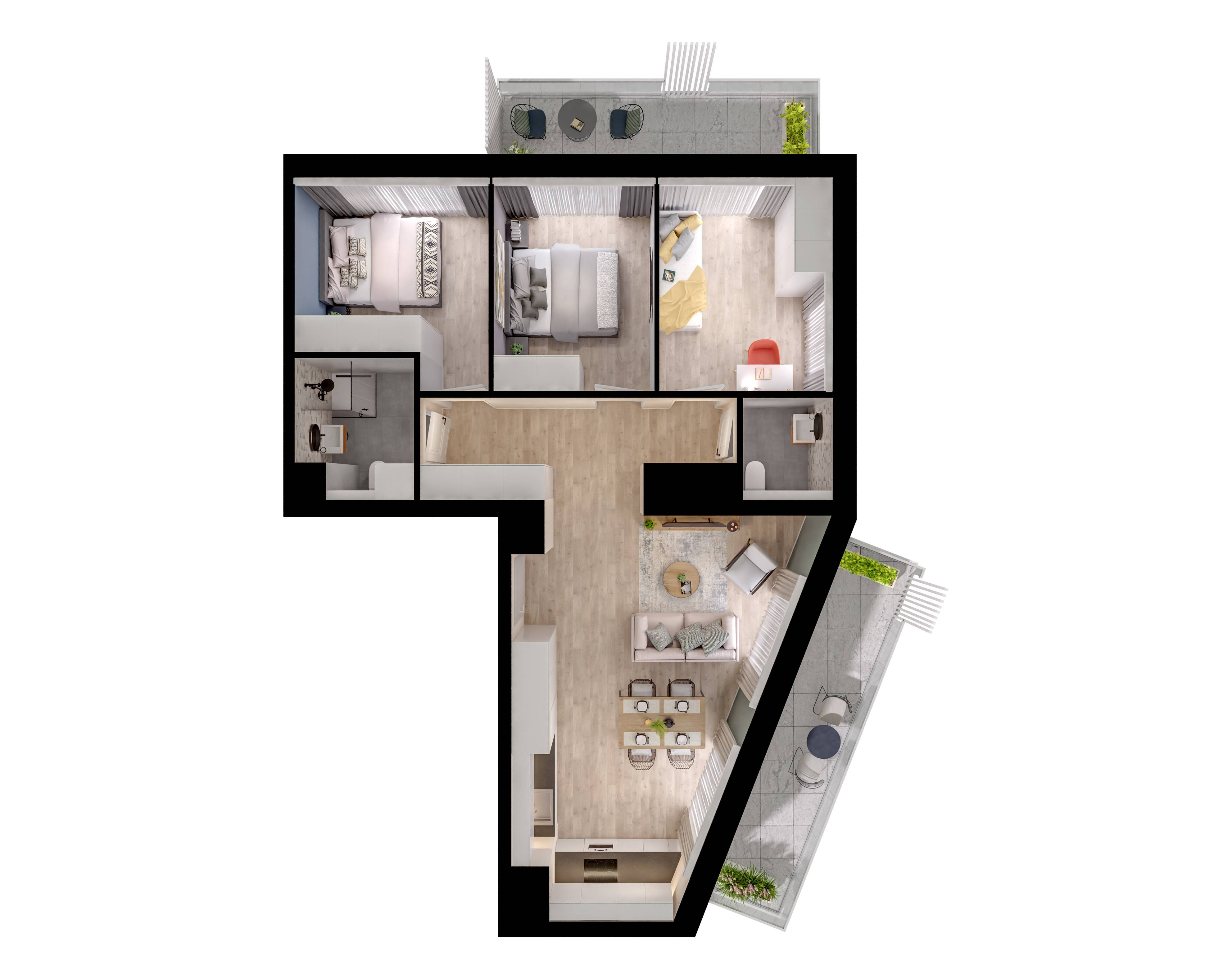 Unikat Apartamenty – inwestycja Rutkowski Development - lokal M31, budynek D