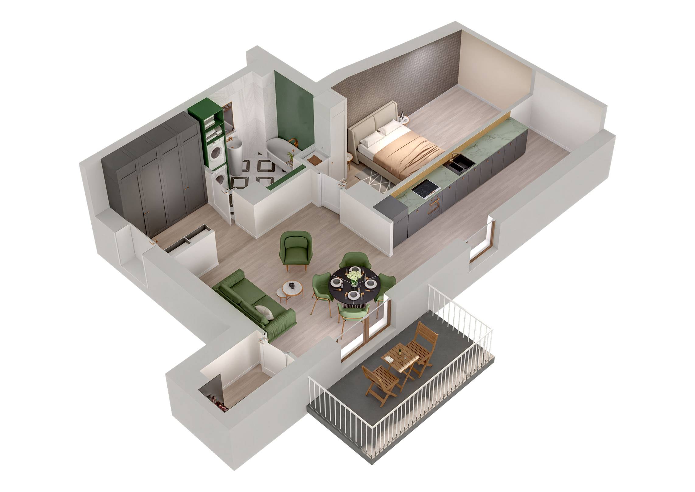 Forma Augustów – inwestycja Rutkowski Development - lokal M19, budynek B2