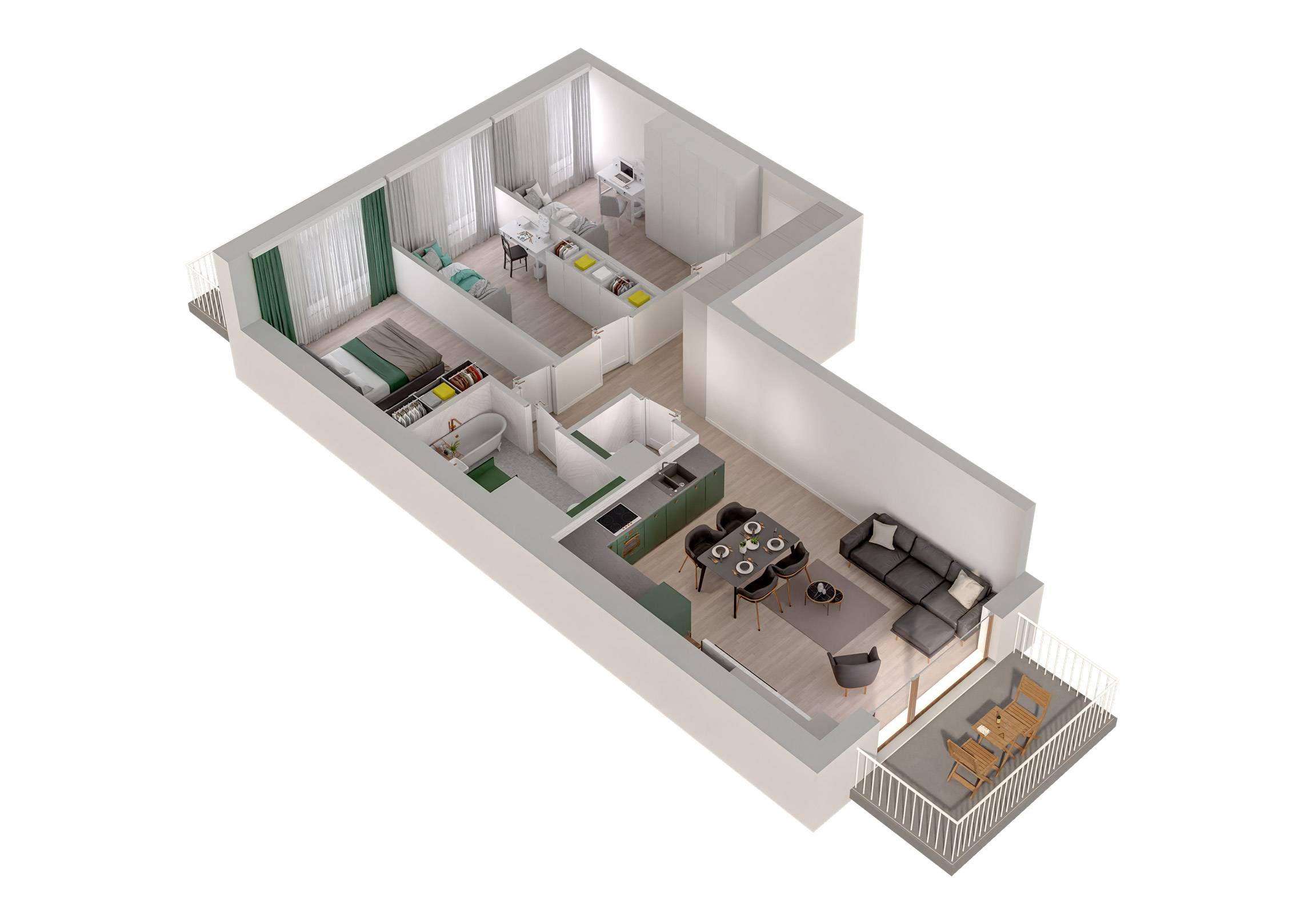 Forma Augustów – inwestycja Rutkowski Development - lokal M38, budynek B2