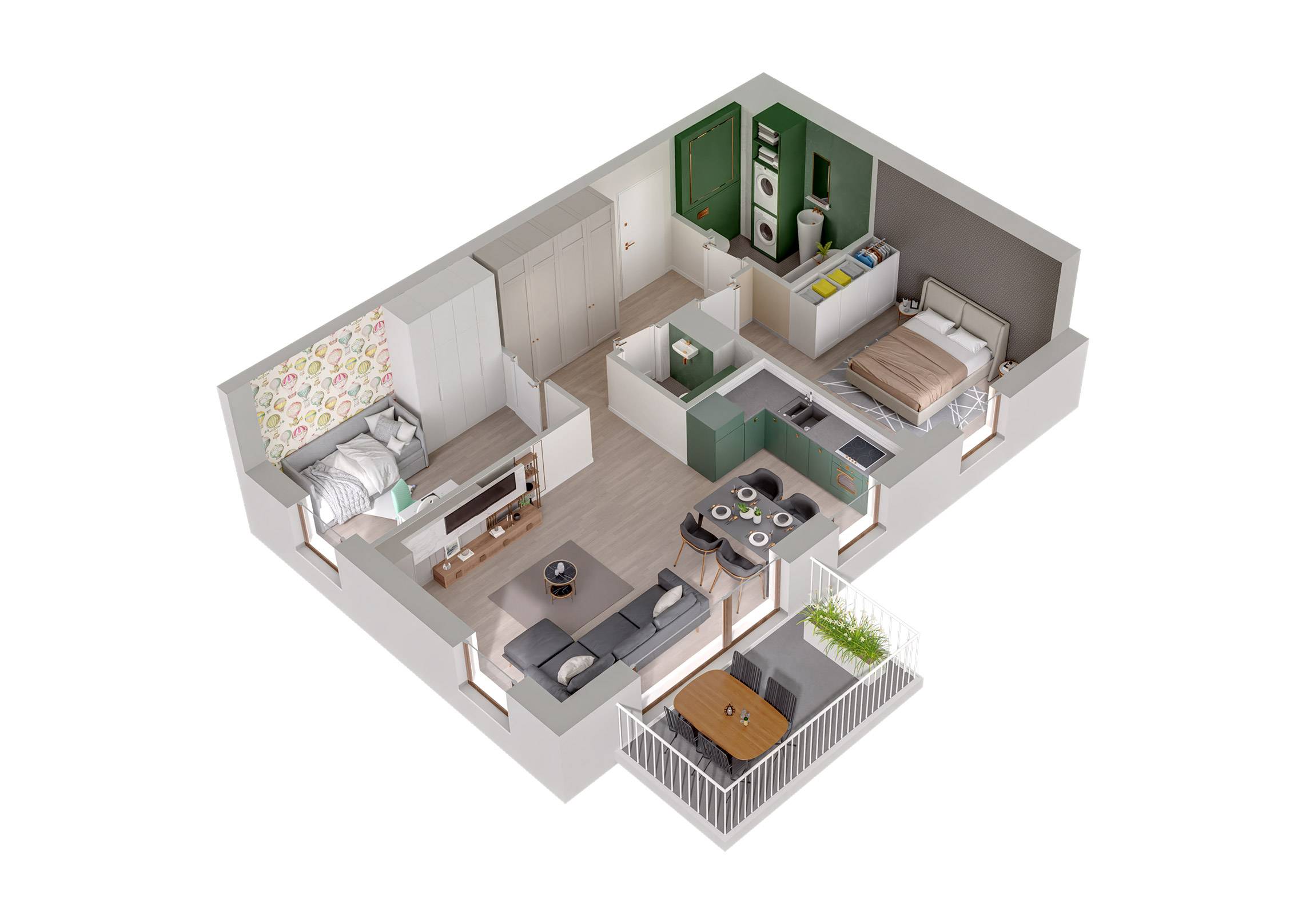 Forma Augustów – inwestycja Rutkowski Development - lokal M7, budynek B2