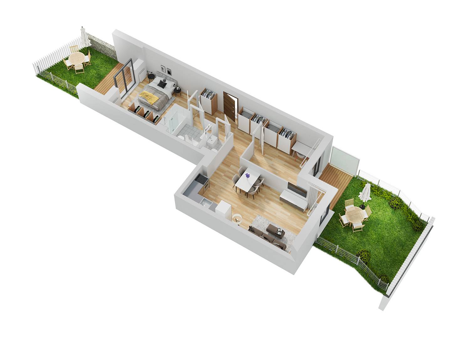 Wave – inwestycja Rutkowski Development - lokal M104, budynek I