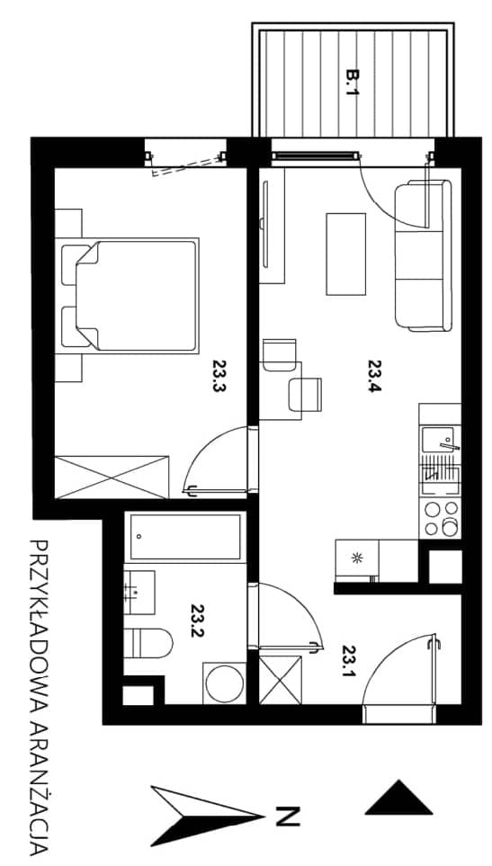 Area Park II – inwestycja Activ Investment - lokal B1 23