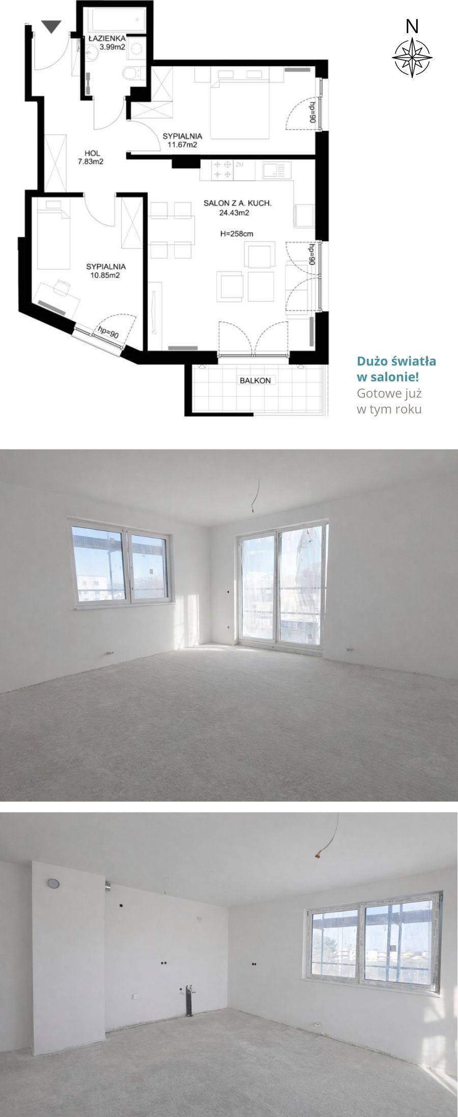 Kameralny Ruczaj – inwestycja Activ Investment - lokal 21, budynek B