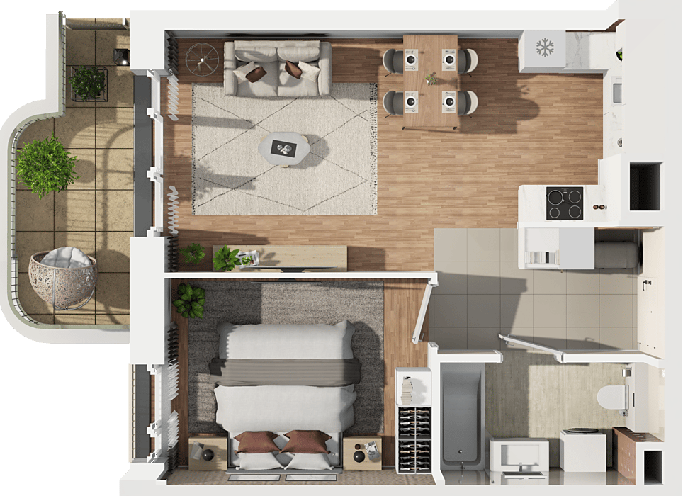Osiedle Omulewska – inwestycja Unidevelopment - lokal 24B/97, budynek 24B