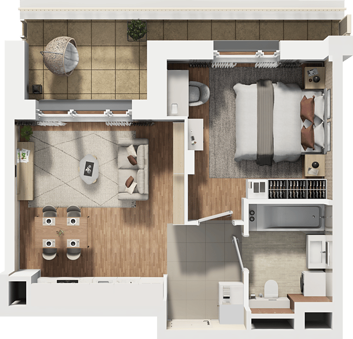 Osiedle Omulewska – inwestycja Unidevelopment - lokal 24A/34, budynek 24A