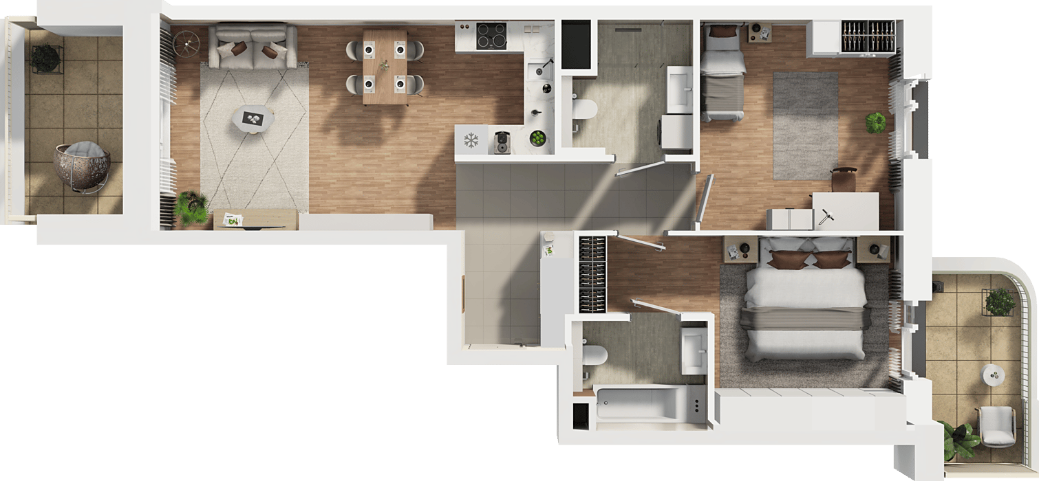 Osiedle Omulewska – inwestycja Unidevelopment - lokal 24A/35, budynek 24A