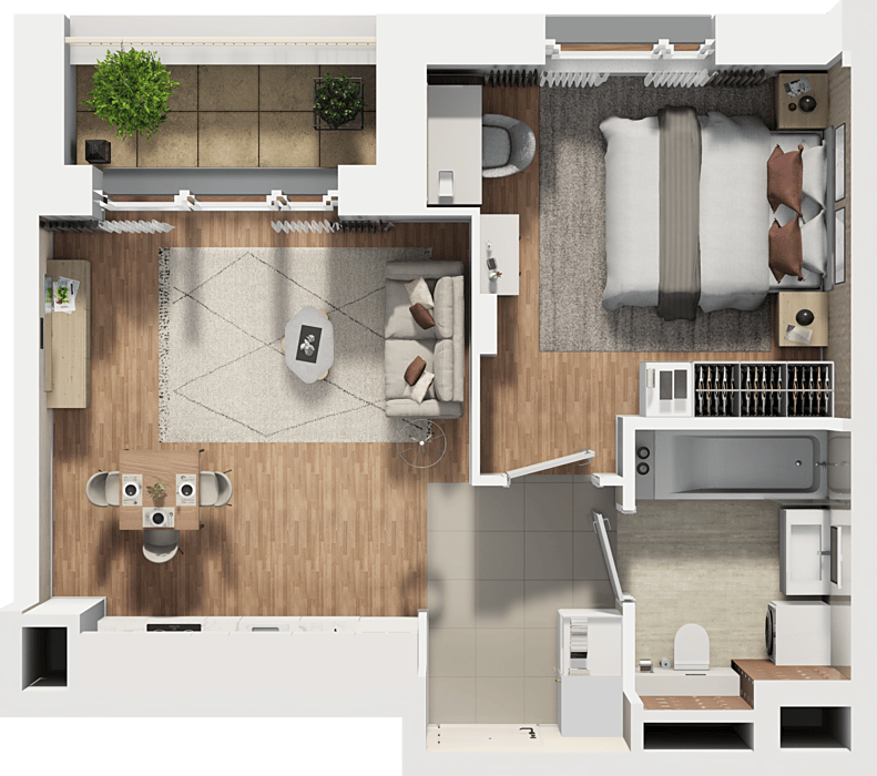 Osiedle Omulewska – inwestycja Unidevelopment - lokal 24A/40, budynek 24A