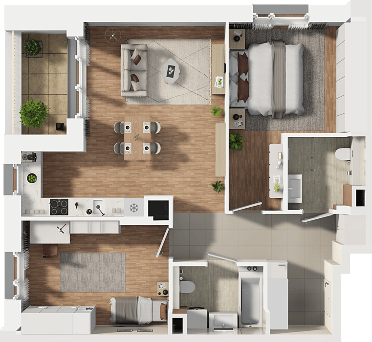 Osiedle Omulewska – inwestycja Unidevelopment - lokal 24A/45, budynek 24A