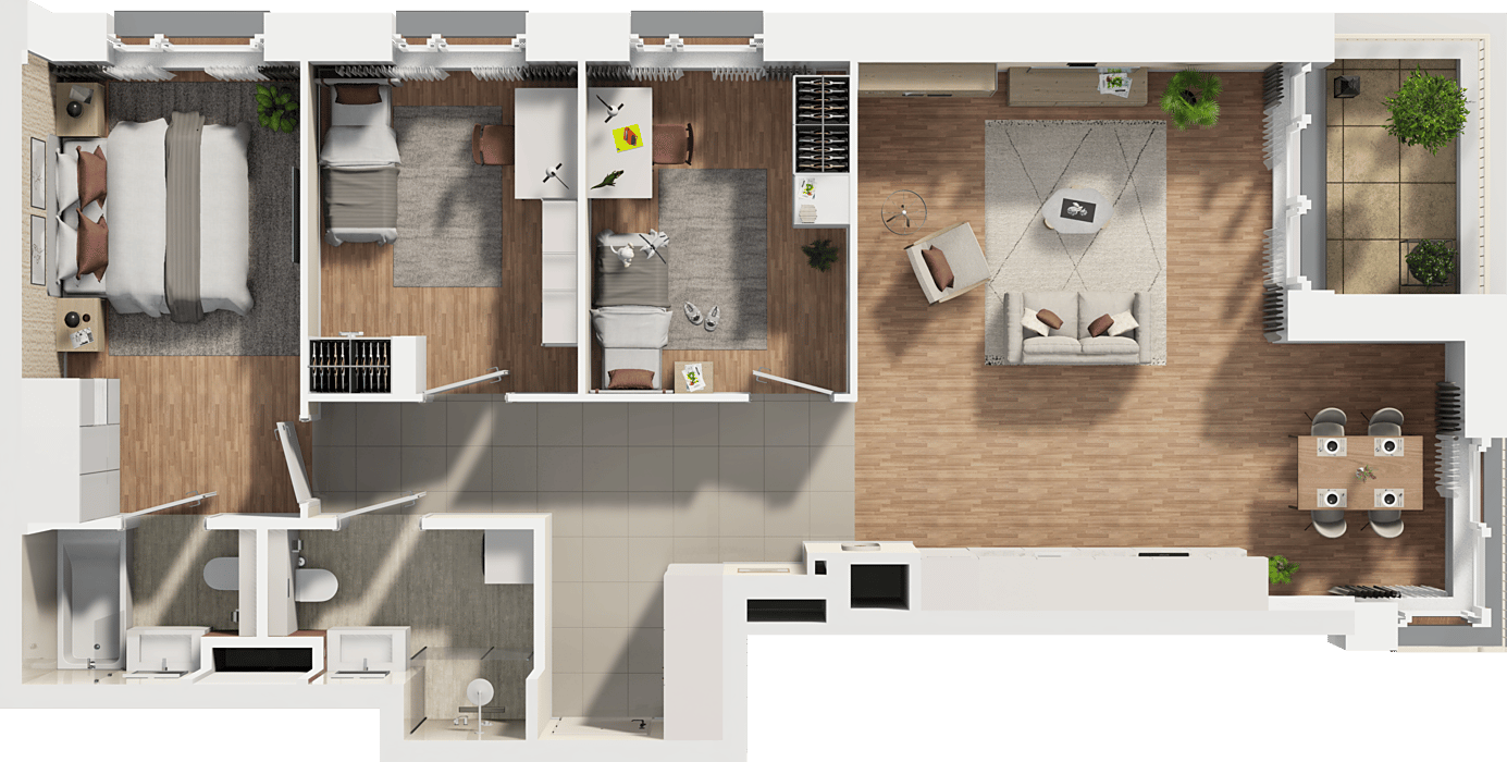 Osiedle Omulewska – inwestycja Unidevelopment - lokal 24A/46, budynek 24A