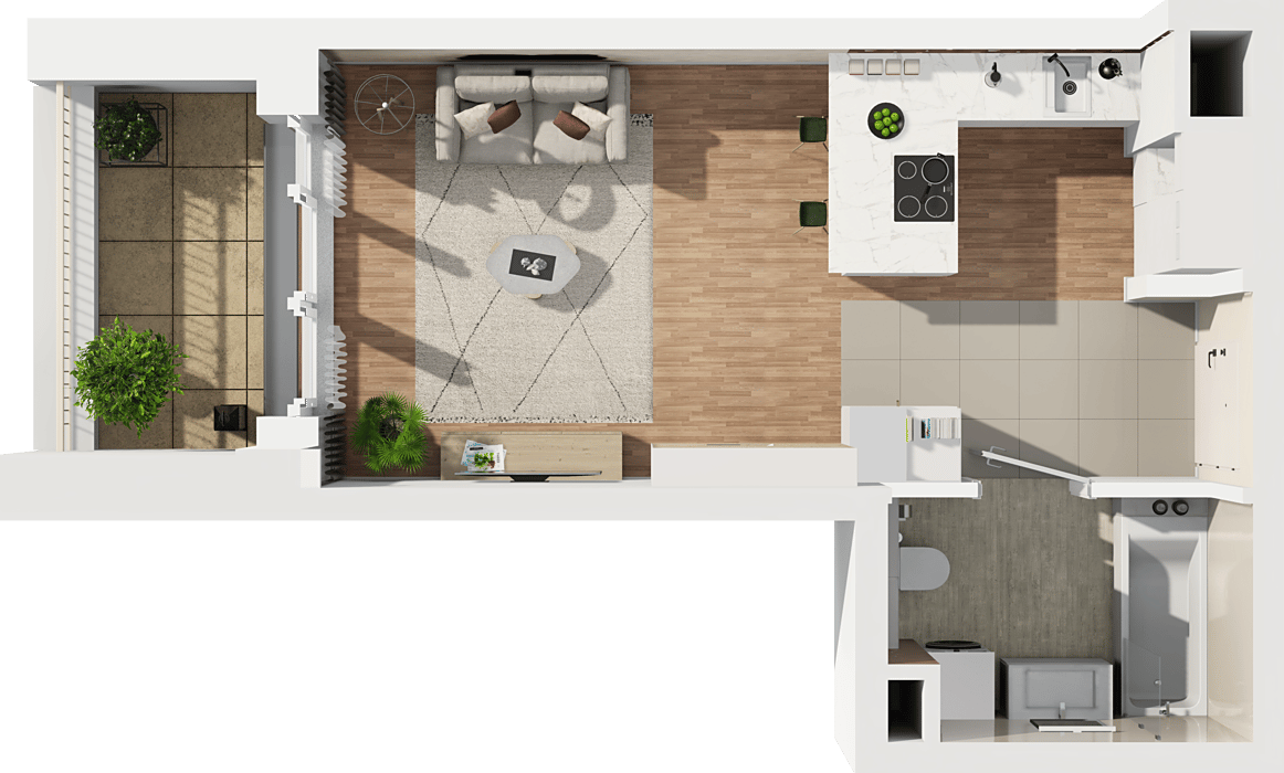 Osiedle Omulewska – inwestycja Unidevelopment - lokal 24A/54, budynek 24A