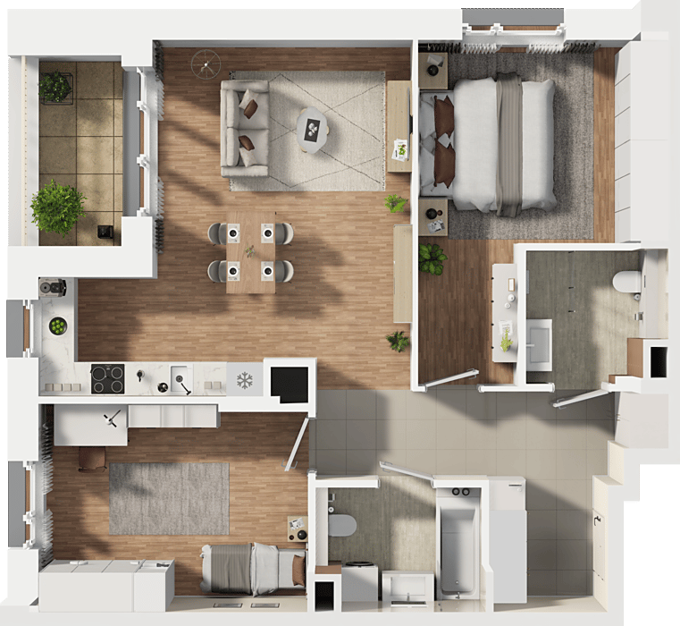 Osiedle Omulewska – inwestycja Unidevelopment - lokal 24A/55, budynek 24A