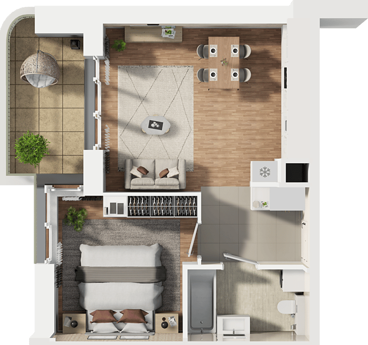 Osiedle Omulewska – inwestycja Unidevelopment - lokal 24A/57, budynek 24A