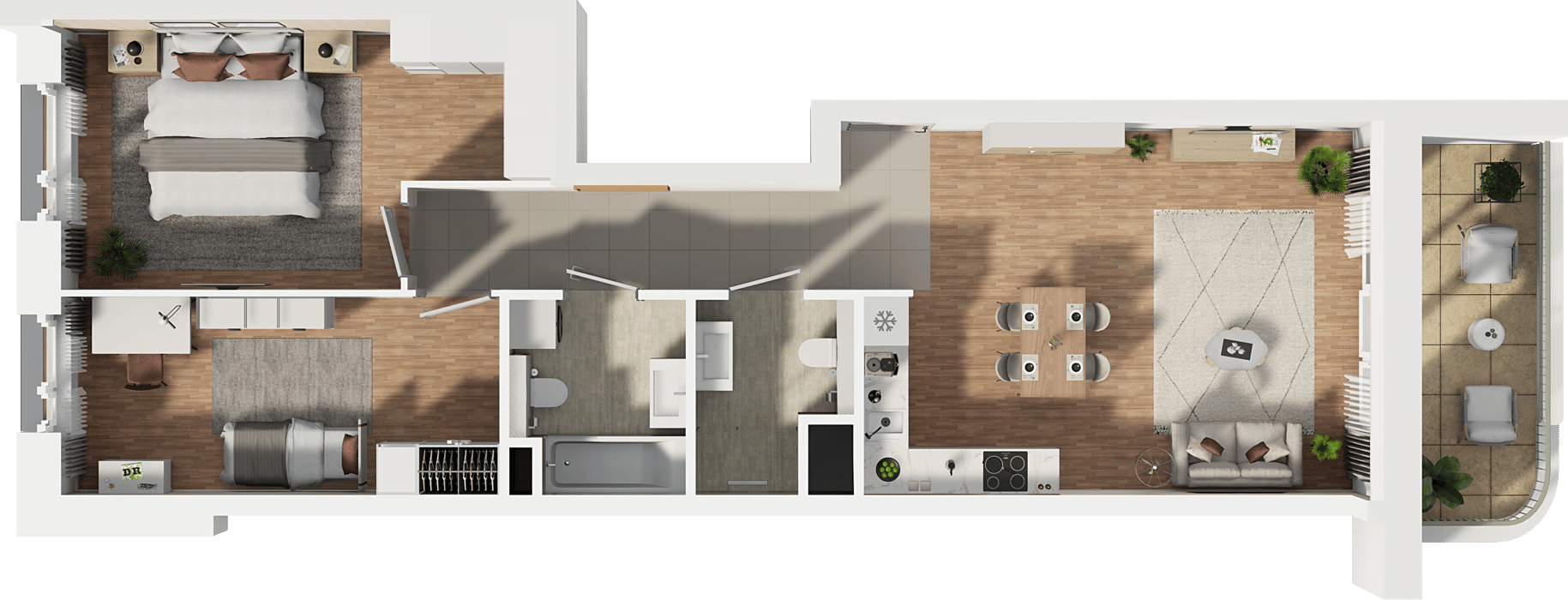Osiedle Omulewska – inwestycja Unidevelopment - lokal 24A/63, budynek 24A