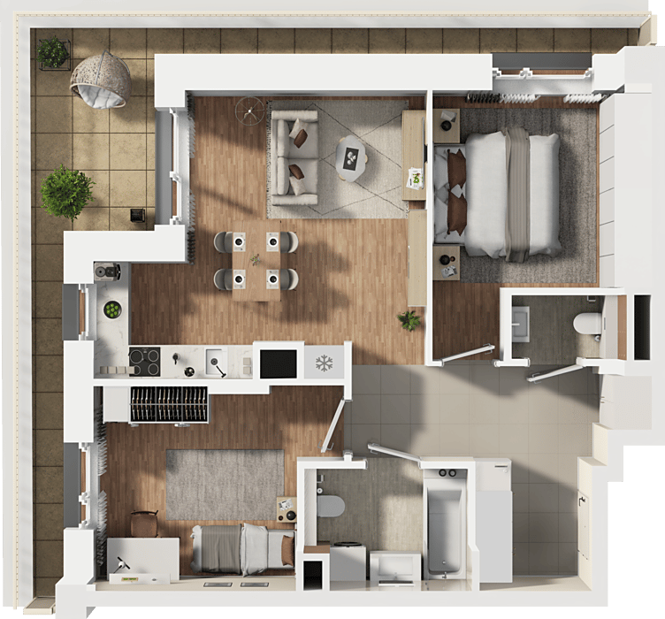 Osiedle Omulewska – inwestycja Unidevelopment - lokal 24A/70, budynek 24A