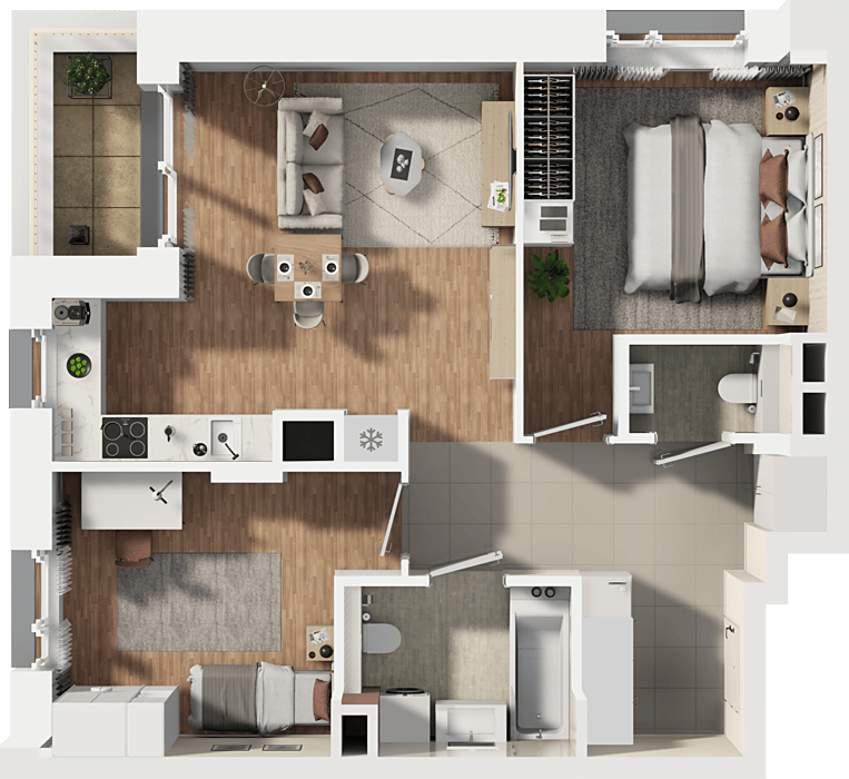 Osiedle Omulewska – inwestycja Unidevelopment - lokal 24A/73, budynek 24A