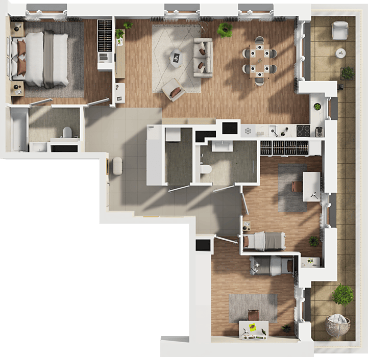 Osiedle Omulewska – inwestycja Unidevelopment - lokal 24A/74, budynek 24A