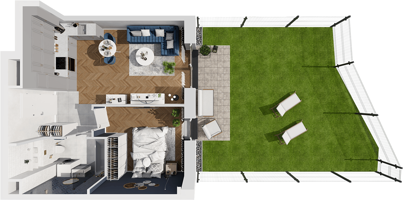 Osiedle Idea Aquarius - lokal 6B/112, budynek 6B