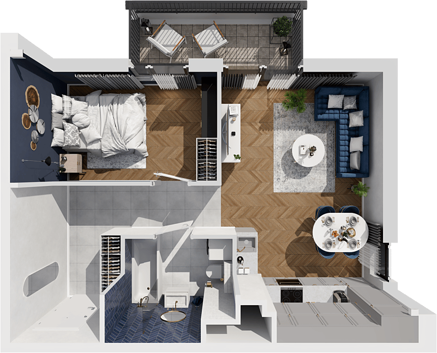 Osiedle Idea Aquarius - lokal 6A/18, budynek 6A