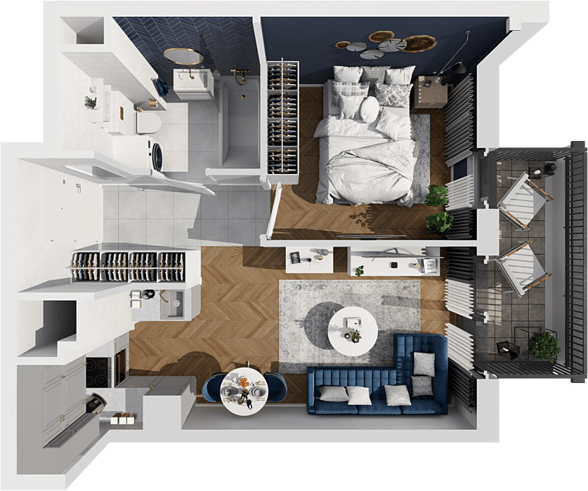 Osiedle Idea Aquarius - lokal 6A/19, budynek 6A