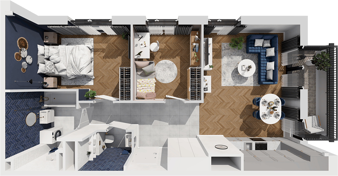 Osiedle Idea Aquarius - lokal 6A/23, budynek 6A