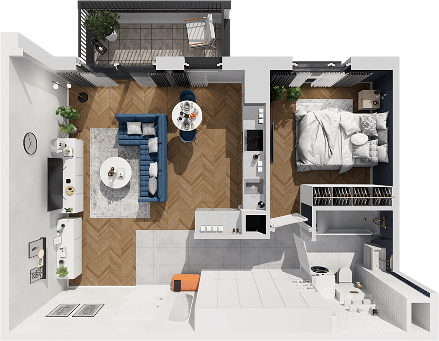 Osiedle Idea Aquarius - lokal 6A/31, budynek 6A