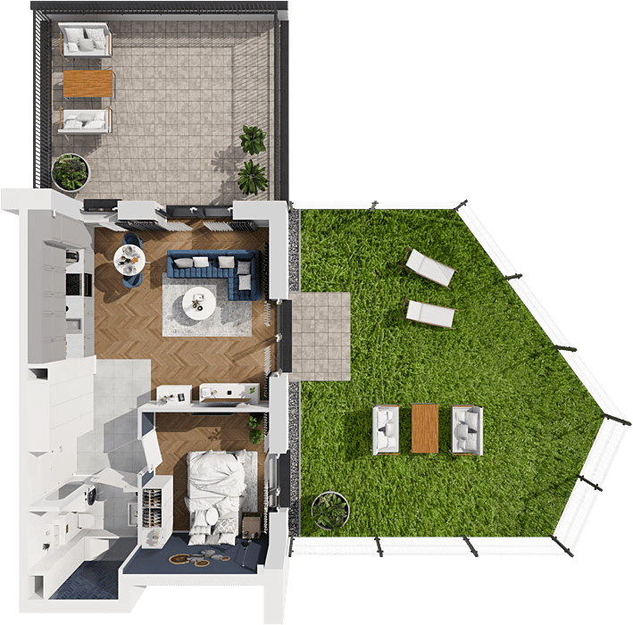 Osiedle Idea Aquarius - lokal 6A/48, budynek 6A