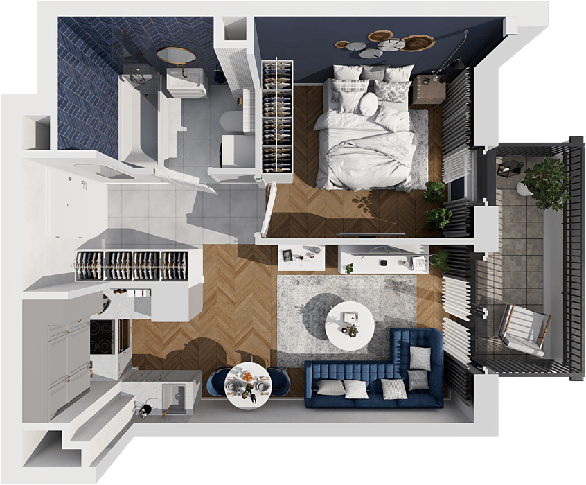 Osiedle Idea Aquarius - lokal 6A/57, budynek 6A
