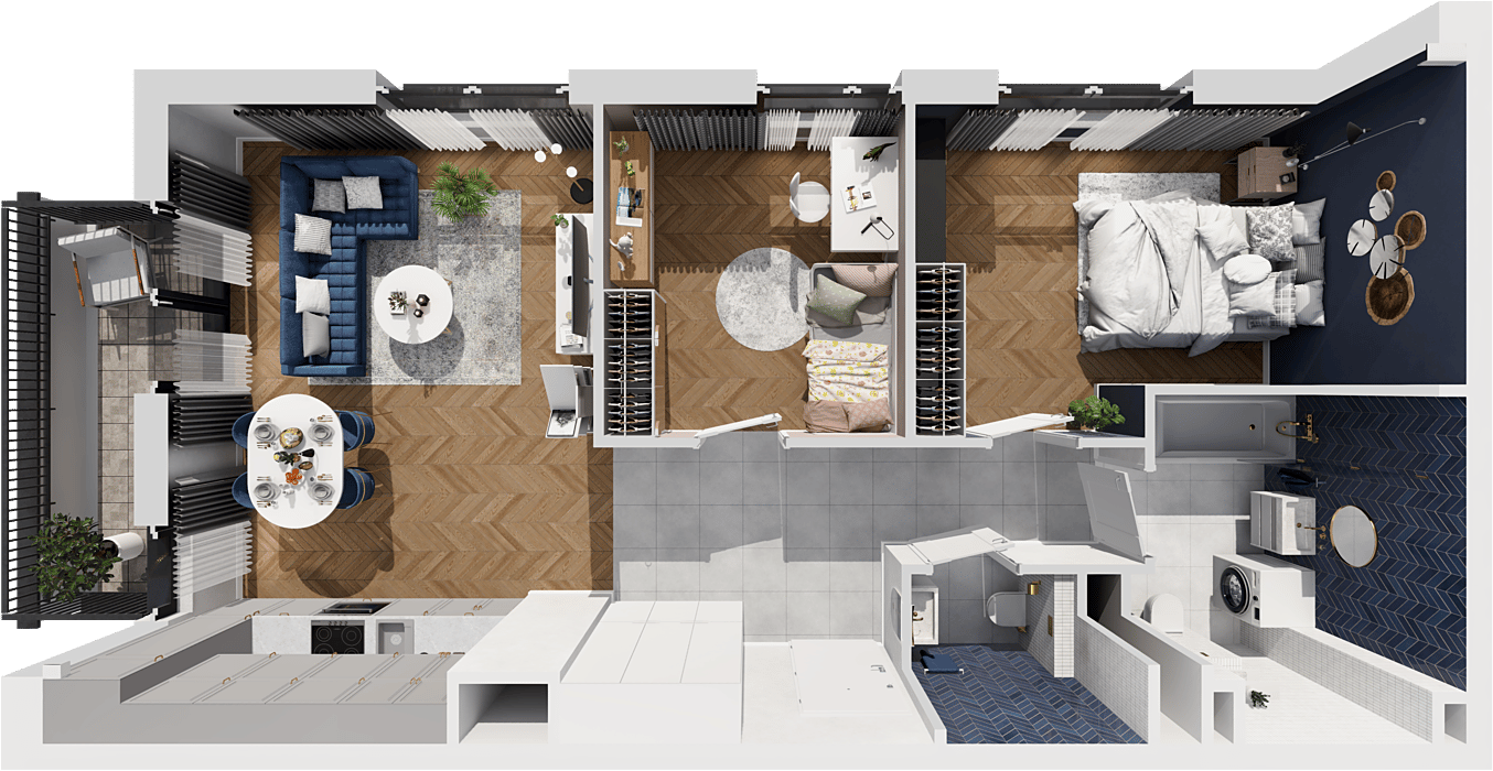 Osiedle Idea Aquarius - lokal 6A/66, budynek 6A