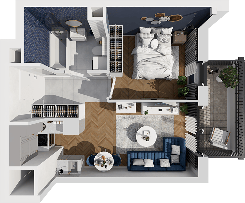 Osiedle Idea Aquarius - lokal 6A/69, budynek 6A