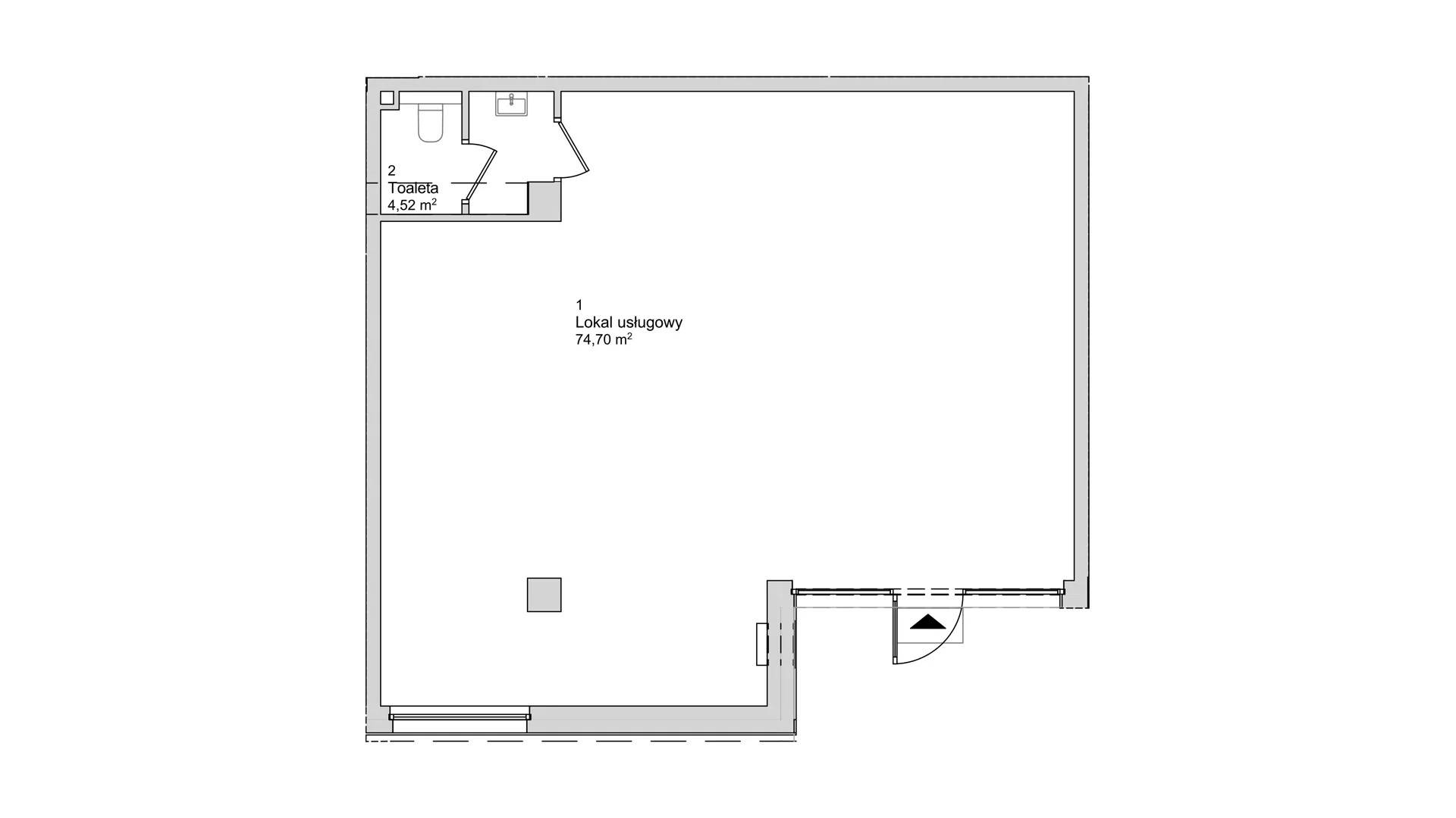 ATAL Parkowa – inwestycja ATAL - lokal U.0.0.2, budynek A