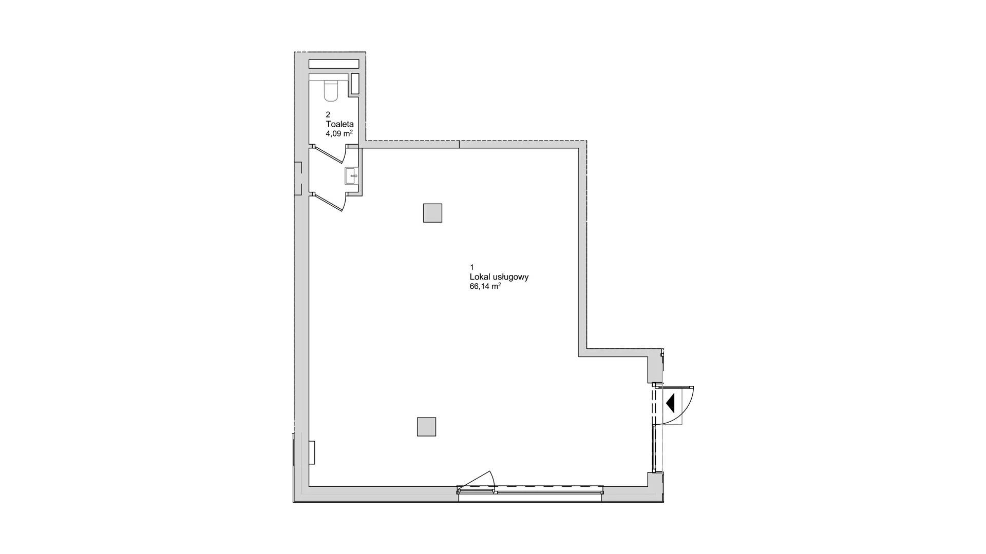 ATAL Parkowa – inwestycja ATAL - lokal U.0.0.4, budynek A