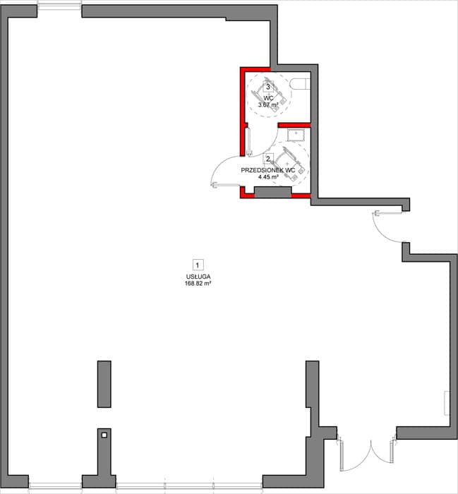 ATAL Sky+ II – inwestycja ATAL - lokal b.1.0.ub6, budynek B