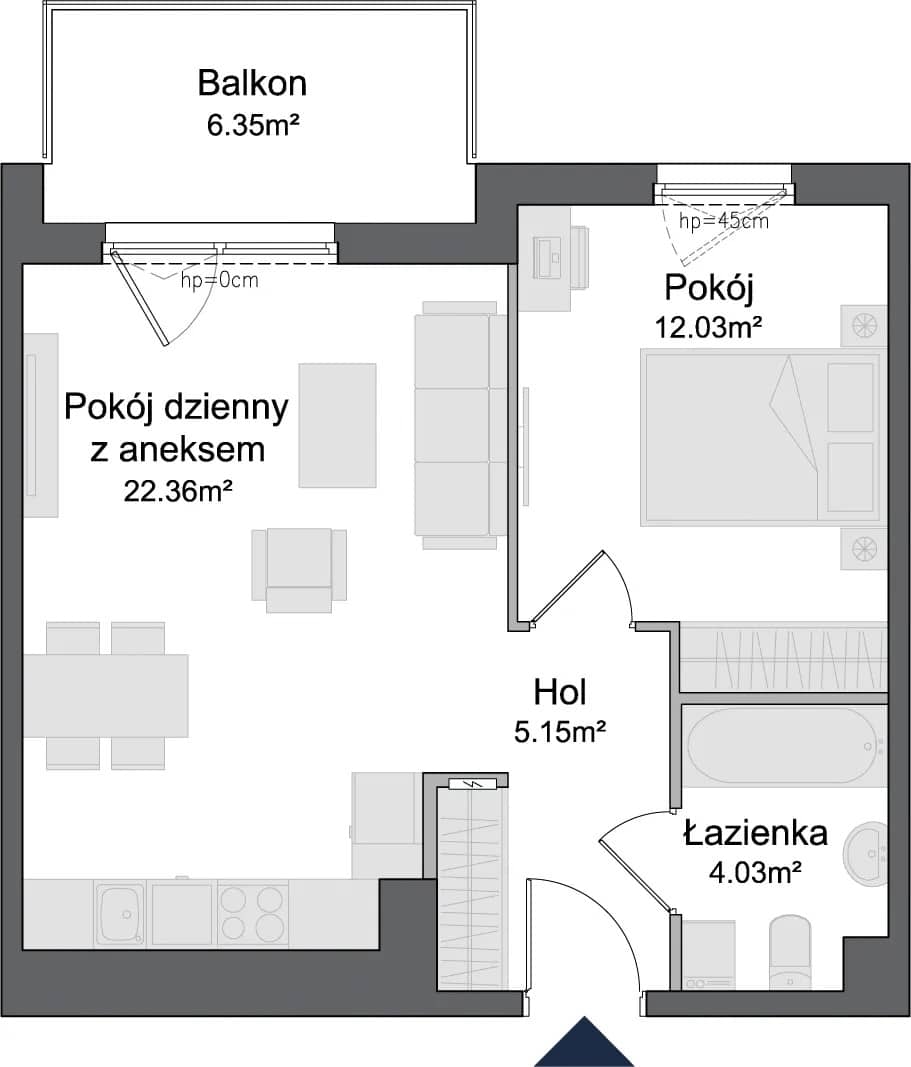 Rytelska – inwestycja ATAL - lokal 1.2.02, budynek 1