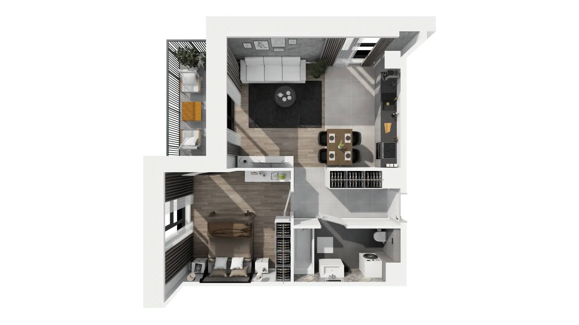 Ogrody Geyera Apartamenty - lokal 2D.3.147, budynek S2
