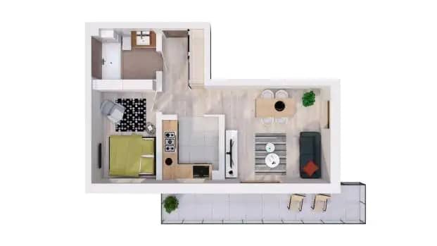 Osiedle Bella Dolina - lokal 45, budynek budynek P11