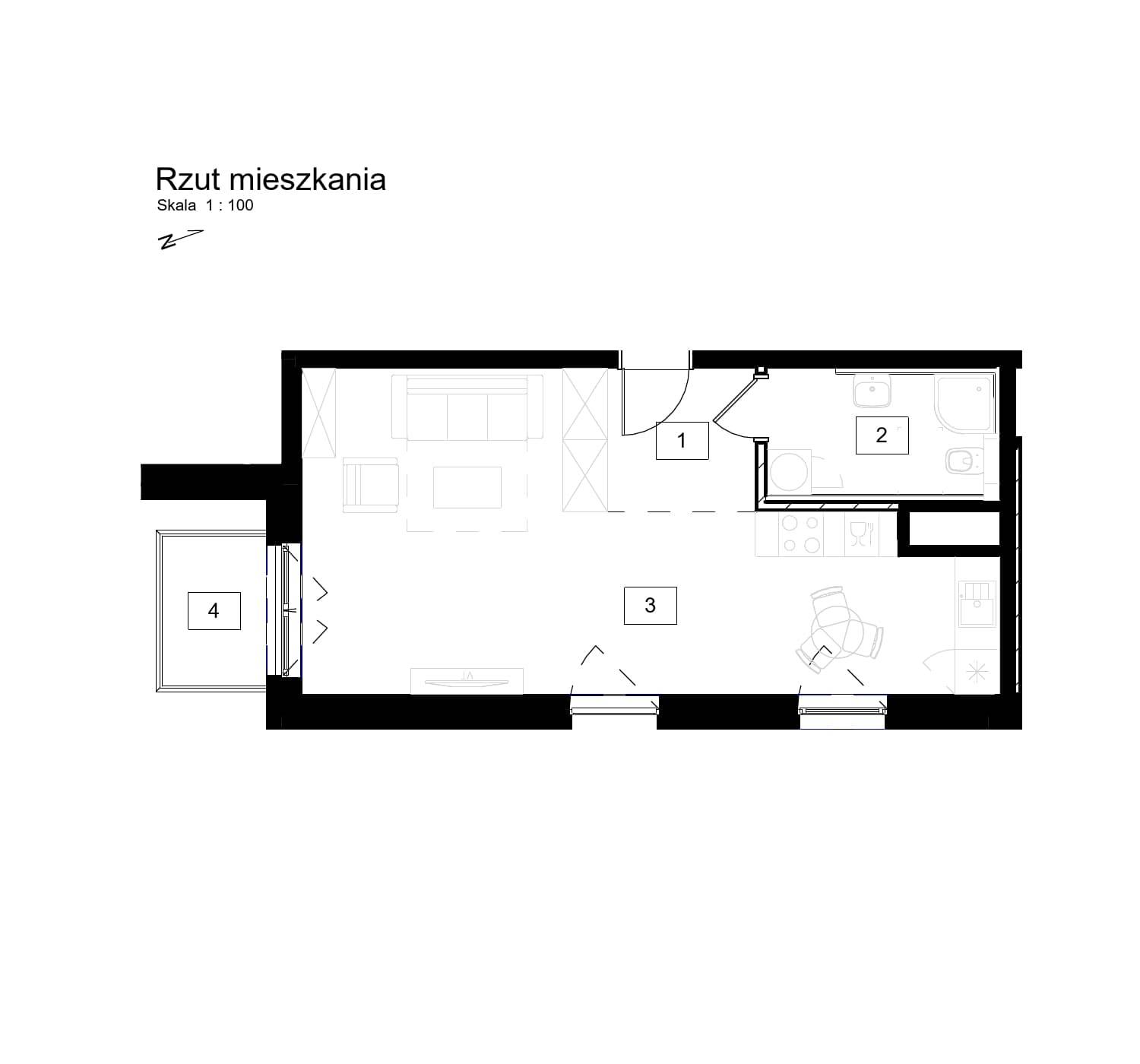 Kochanowskiego – inwestycja ICL Estate - lokal 68, budynek A