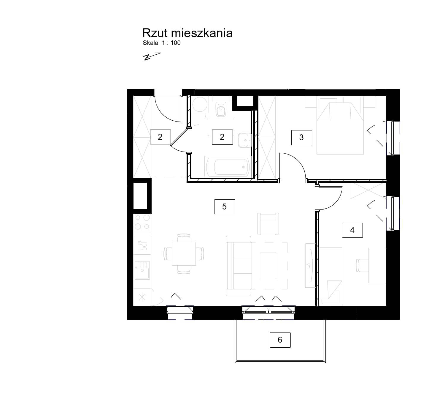 Kochanowskiego – inwestycja ICL Estate - lokal 79, budynek A