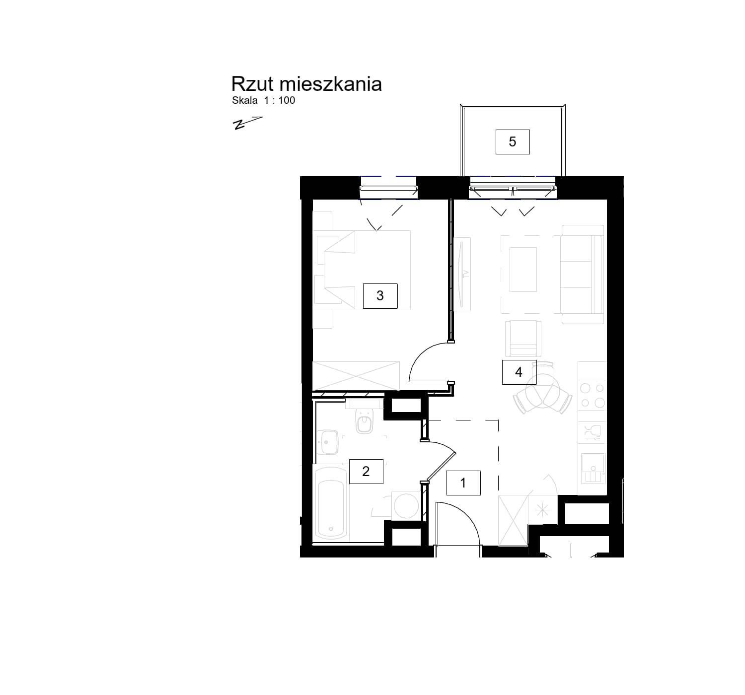 Kochanowskiego – inwestycja ICL Estate - lokal 93, budynek A