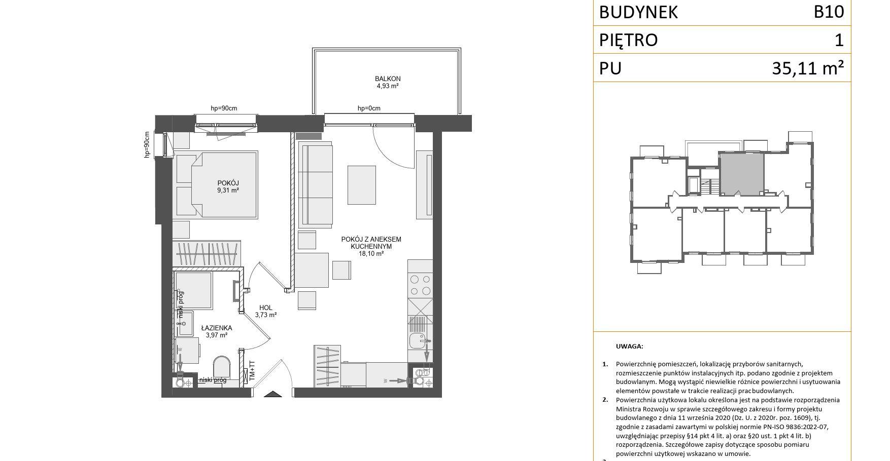 OSIEDLE PRZY BŁONIACH 3 - lokal B10 7, budynek B10