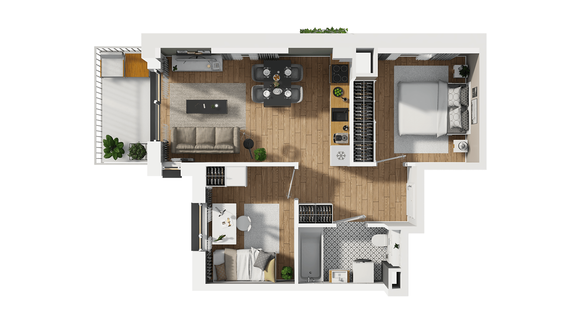 OSIEDLE PRZY BŁONIACH 3 - lokal B10 22, budynek B10